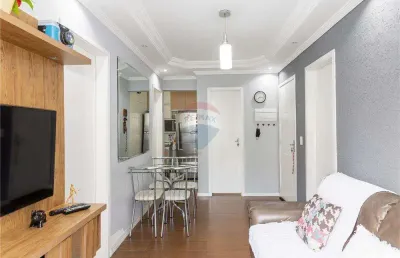 Apartamento com 3 dormitórios, 60m², com sacada - condomínio com piscina - jaraguá/sp