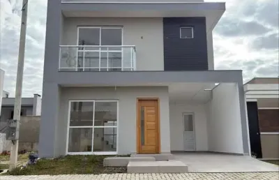 Casa duplex em condomínio em campo largo 3 dormitórios