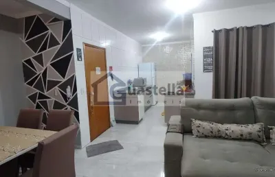 Venda de apartamento 2 dorms, 1 suíte em vila américa - santo andré