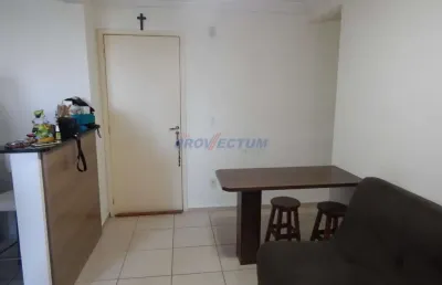 Apartamento com 2 quartos à venda na avenida são josé dos campos, 3385, loteamento parque são martinho, campinas, 48 m2 por r$ 235.000