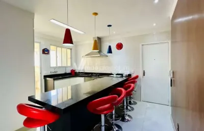 Apartamento com 3 quartos à venda na rua antônio cezarino, 591, centro, campinas, 136 m2 por r$ 800.000