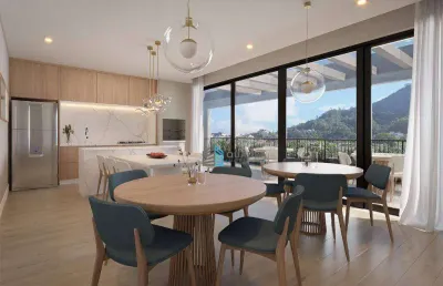 Studio garden em localização privilegiada na trindade a preço de custo