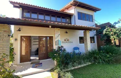 Casa com 4 dormitórios no campeche - florianópolis-sc