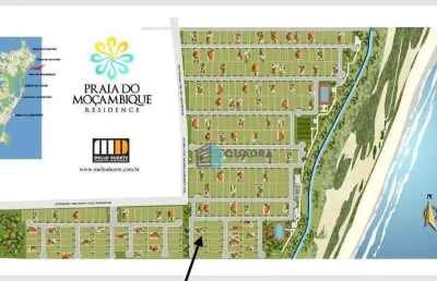 Terreno à venda em condomínio fechado no moçambique, florianópolis !!