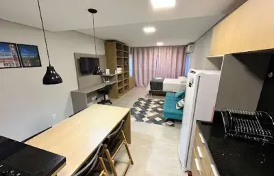 Apartamento com 1 dormitório à venda, 38 m² por r$ 720.000,00 - campeche - florianópolis/sc