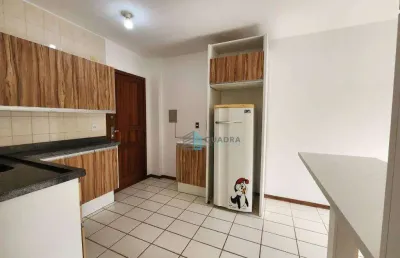 Apartamento com 1 dormitório para alugar, 40 m² por r$ 2.742,32/mês - trindade - florianópolis/sc