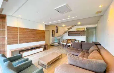 Cobertura duplex à venda, 3 vagas, h. box e muito bem localizada na trindade, florianópolis !!