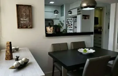 Apartamento semi-mobiliado para venda com 63 metros quadrados no botafogo em campinas - sp.