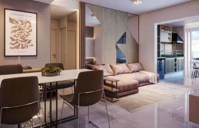 Apartamento para venda com 87 metros quadrados com 2 quartos