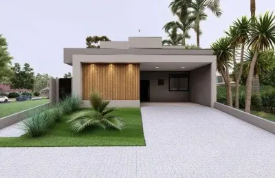 Casa térrea à venda no condomínio club santorini no parque brasil 500 em paulínia -sp