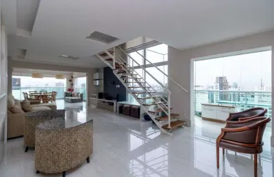 Cobertura duplex para venda no condomínio sky no campo belo em são paulo - sp