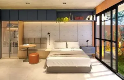 Studio garden à venda no nurban ibirapuera no vila clementino em são paulo - sp