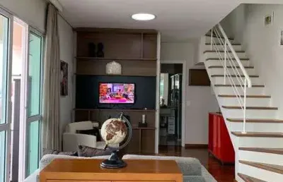 Cobertura duplex para aluguel e venda no condomínio estanconfor na villa olimpia - são paulo - sp