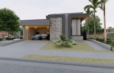 Casa de condomínio térrea à venda em residencial villa bella siena no jardim américa em paulínia sp