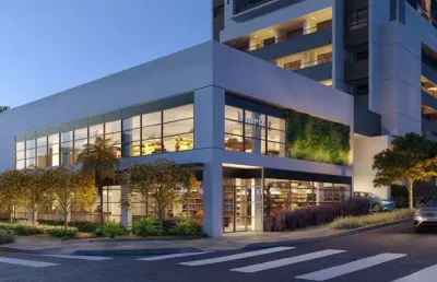 Ponto comercial/loja/box à venda no edifício camino alto da boa vista, santo amaro, são paulo - sp