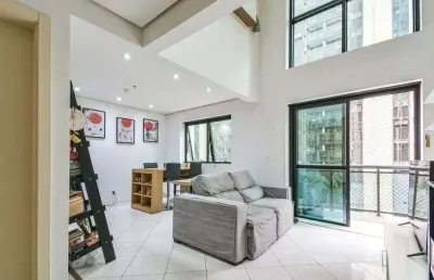 Apartamento duplex à venda no condomínio international duplex ibirapuera em moema em são paulo - sp