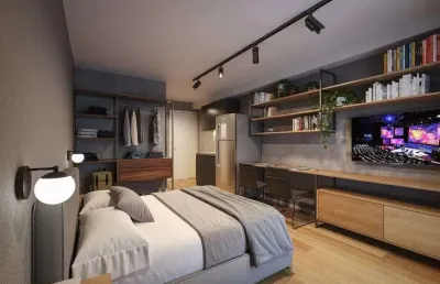 Studio à venda no nurban barão de campinas em campos elíseos em são paulo - sp