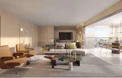 Apartamento alto padrão à venda no condomínio atmos moema em moema em são paulo - sp