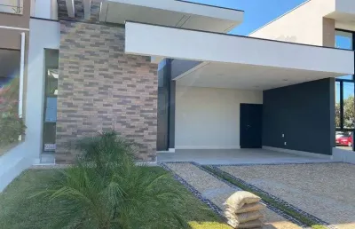 Casa térrea de alto padrão à venda no condomínio reserva real, paulínia - sp