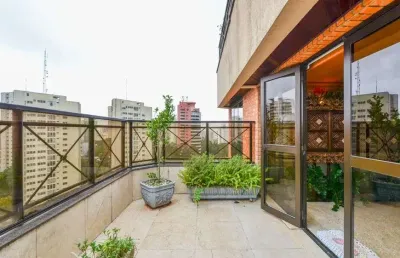 Cobertura duplex à venda no edifício saint germain em jardim parque morumbi - são paulo - sp