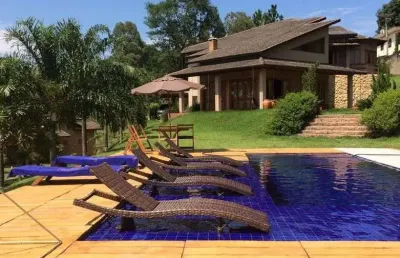Chácara alto padrão à venda dois córregos em valinhos - sp.