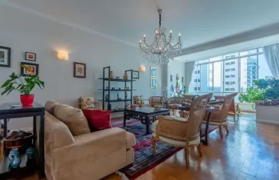 Apartamento estilo vintage à venda no condomínio edifício anhembi, higienópolis, são paulo - sp