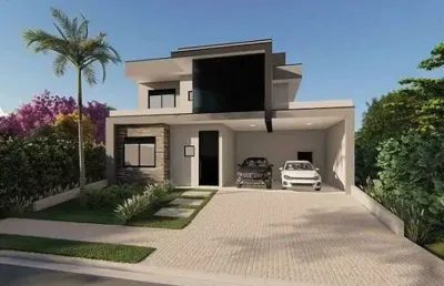 Casa à venda no condomínio santorini em parque brasil 500 - paulínia - sp