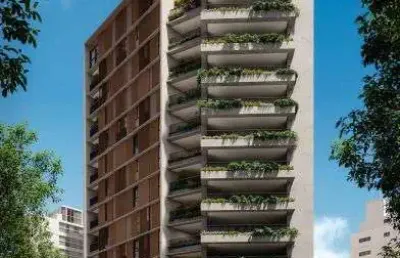 Apartamento à venda no condomínio arte concreta jardins no bairro cerqueira césar em são paulo - sp