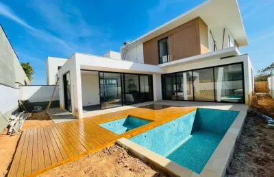 Casa à venda no condominio alphaville dom pedro 2 em campinas - sp.