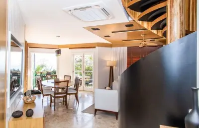 Duplex mobiliado à venda em costa verde tabatinga litoral de são paulo.
