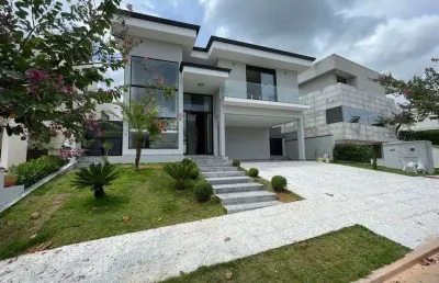 Casa sobrado à venda no condomínio alphaville dom pedro residencial 3 em campinas - sp