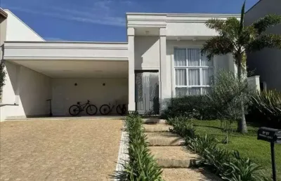 Casa térrea luxuosa a venda condomínio maria dulce em indaiatuba-sp