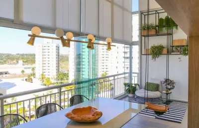Cobertura para venda com 236 metros quadrados com 4 quartos em vila brandina - campinas - sp.