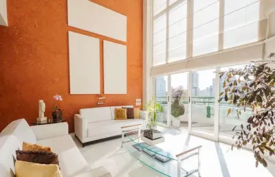 Cobertura duplex à venda no condomínio edifício fernando thomé, vila mariana, são paulo - sp