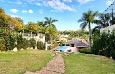 Casa alto padrão à venda no residencial tamboré - santana de parnaíba - são paulo.
