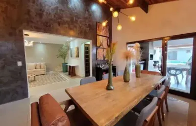 Casa de condomínio alto padrão à venda no condomínio residencial villa lobos em paulínia - sp