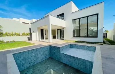 Casa à venda no condominio alphaville dom pedro 3 em campinas - sp.