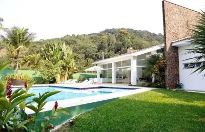 Casa em condomínio fechado com 4 quartos à venda na Estrada Bertioga, 1520, Balneario Praia do Perequê, Guarujá