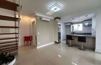 Apartamento duplex de alto padrão para aluguel no condomínio the one loft cambuí em campinas -sp