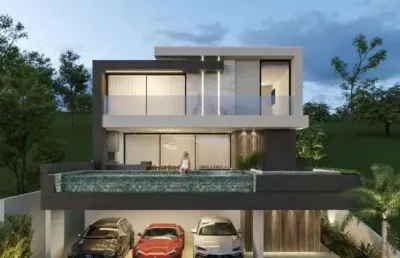 Casa de condomínio para venda com 525 metros quadrados com 4 quartos