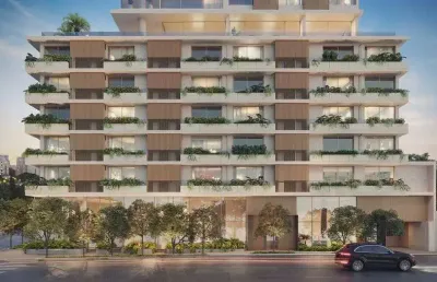Studio à venda no edifício de alto luxo haddock 885, cerqueira césar, são paulo - sp