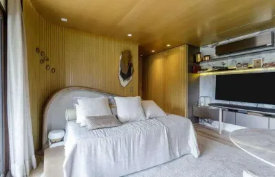 Apartamento studio alto padrão à venda no pininfarina da cyrela em vila olímpia, são paulo - sp