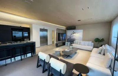 Apartamento garden alto padrão à venda no condomínio authentic no cambuí em campinas - sp