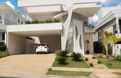 Casa alto padrão à venda no condomínio parque dos alecrins i em campinas - sp