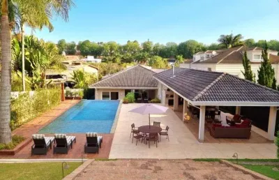 Casa alto padrão para venda no condomínio tamboré 3 em santana de parnaíba - sp.