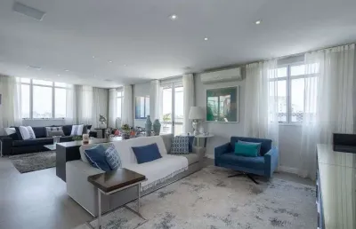 Cobertura duplex à venda no condomínio edifício club moema em planalto paulista, são paulo - sp.