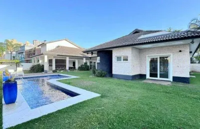 Casa de alto padrão para locação no condomínio alphaville residencial zero