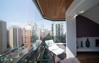 Cobertura duplex à venda em indianópolis - são paulo - sp