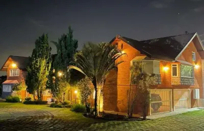 Mansão à venda no condomínio residencial santa fé em caixa d'água em vinhedo - sp