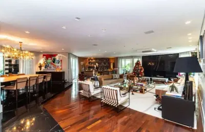 Apartamento alto padrão à venda no edíficio tom arthur em moema em são paulo - sp